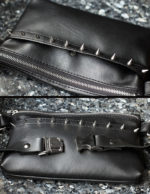 Spiked Fanny Pack Silver