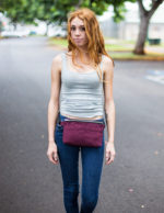 Burgundy Fanny Pack