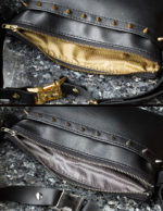 Silver & Gold Studded Fanny Pack