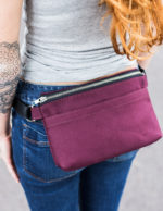 Burgundy Fanny Pack