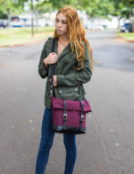 Burgundy Large Crossbody Bag