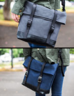 Dark Gray & Navy Blue Bag